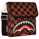 Sprayground Τσαντάκι ώμου Peeking Character Check Messenger Sling